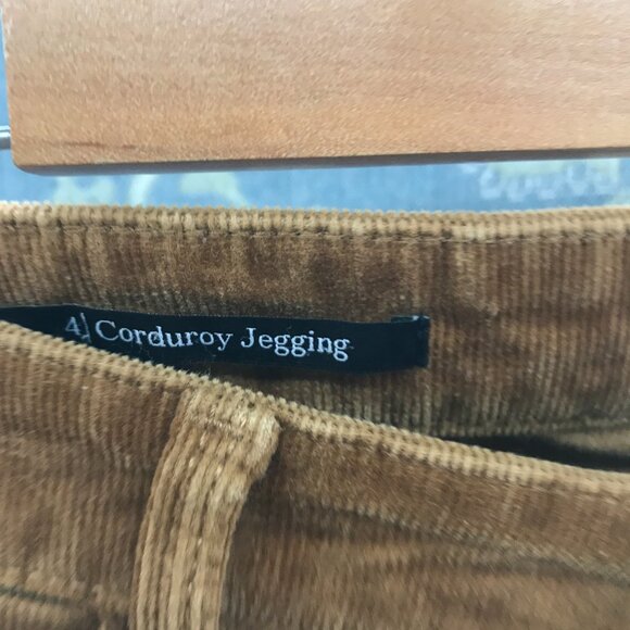 Talbots tan corduroy jegging pants size 4 - Picture 3 of 5